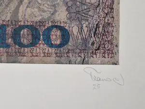 Frans de Jong - een in zeer kleine oplage (17) gemaakt grafisch meesterwerkje "100 trekjes" kopen? Bied vanaf 64!