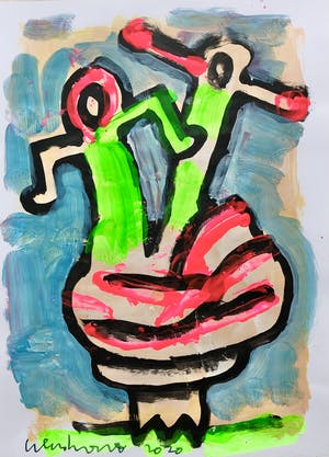 Peter Klashorst - Friendly Fantasy Creature kopen? Bied vanaf 1!