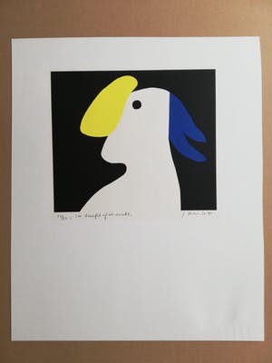 Jan Snoeck - THE BENEFIT OF THE DOUBT / KLEURZEEFDRUK / 56x45cm / SIG / 1992 kopen? Bied vanaf 25!