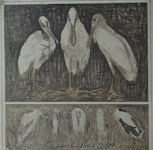 Theo van Hoytema - 7 litho's, verschillende dieren kopen? Bied vanaf 45!