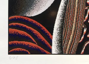 Shinkichi Tajiri - zeldzame knoop - gesigneerde computerprint - incl. originele bewaarmap kopen? Bied vanaf 150!