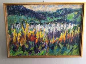 Jan Laeven - Eifellandschap. kopen? Bied vanaf 90!