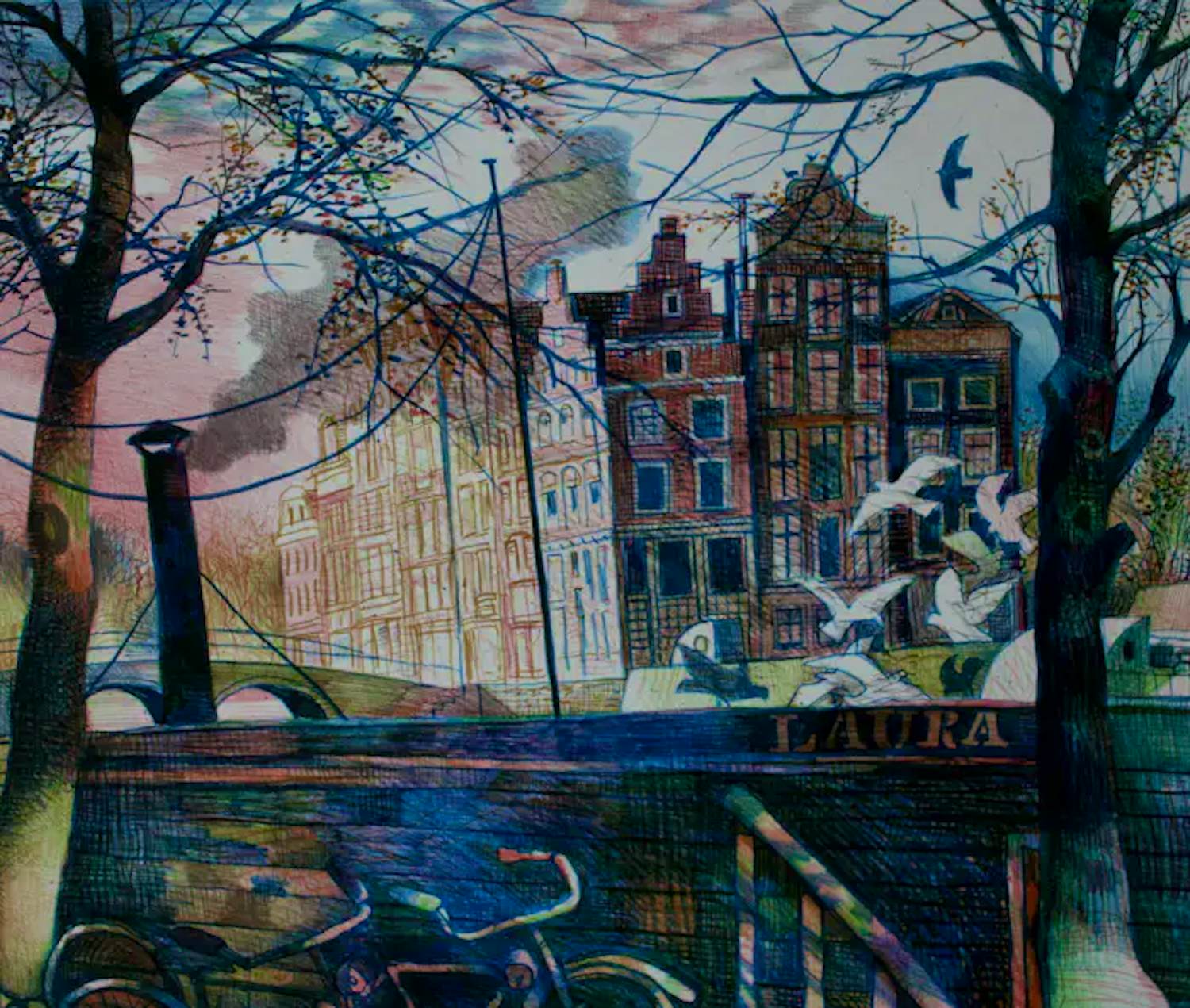 Nicolaas Wijnberg - Litho: Lof van het buiten tekenen - 1979 kopen? Bied vanaf 75!