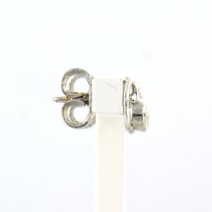 14k wit gouden oorknoppen bezet met briljant geslepen diamant tot. 0,10ct kopen? Bied vanaf 1!