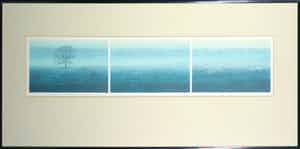 Elmar Gille - Kleurenets, Rivierlandschap - Ingelijst (Groot) verkocht voor € 60!