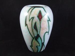 Kunstaardewerkfabriek Regina - vaas plateel Flora Gouda decor Artistique kopen? Bied vanaf 40!