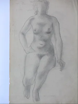 Jos van den Berg - Drie naakten - Tekeningen kopen? Bied vanaf 1!