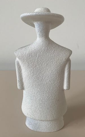 Kjell Engman - Glazen figuur "Catwalk Poncho White" - Kosta Boda kopen? Bied vanaf 58!