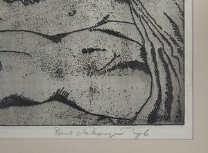 Paul Martin Koning - Bohemian Dream (simultaan) - 4/12 - 1976 - ets en aquatint op papier kopen? Bied vanaf 20!