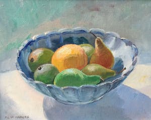 Flip Hamers - C5234-4, Stilleven met fruitschaal kopen? Bied vanaf 150!