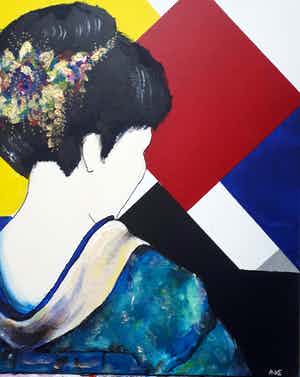 Anke Peddemors - Geisha 2020 verkocht voor € 35!