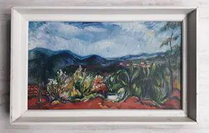 Jacques Mels - Kleurrijk landschap Pirituba in Brazilië kopen? Bied vanaf 50!