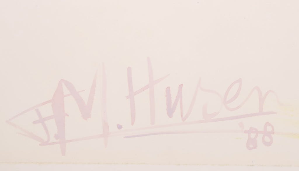 Florence Husen - Florence Husen: Aquarel, Zonder titel kopen? Bied vanaf 1!