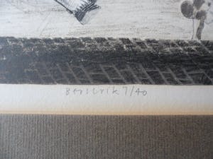 Herman Berserik - Ets : Speelgoed Ruiter uit 1976 kopen? Bied vanaf 60!