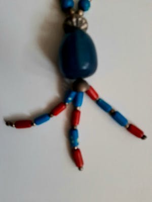 Curiosa - Vintage sieraden - 3 stuk -glas,keramiek kopen? Bied vanaf 1!