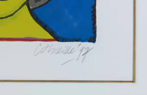 Corneille - Zeefdruk, Mas du sud - Ingelijst kopen? Bied vanaf 200!