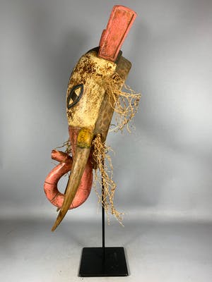 Dogon - African Guro mask - Ivory Coast. kopen? Bied vanaf 35!