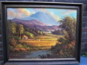 Niet of onleesbaar gesigneerd - Indisch Landschap kopen? Bied vanaf 10!