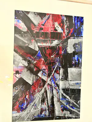 Ben Hoezen - Abstract kunstwerk kopen? Bied vanaf 250!
