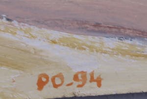 Paul Overhaus - Acryl op board, Zeegezicht - Ingelijst kopen? Bied vanaf 70!