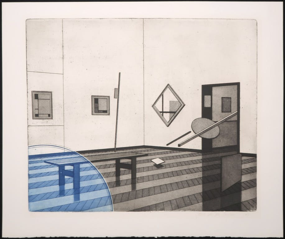 Peter van der Heijden - Peter van der Heijden: Ets en aquatint, Een zaal in het Stedelijk Amsterdam kopen? Bied vanaf 1!