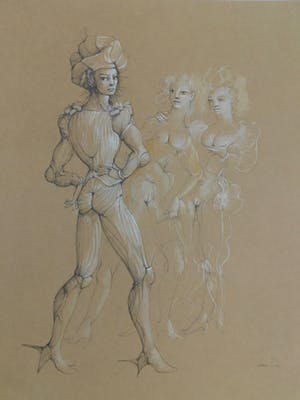 Leonor Fini - Scène de Théâtre kopen? Bied vanaf 35!