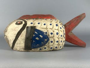 Bobo - 200332 - Tribal Used African Bozo fish marionet - Mali kopen? Bied vanaf 45!