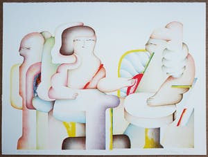 Jorg Reme - Figuren, litho kopen? Bied vanaf 40!