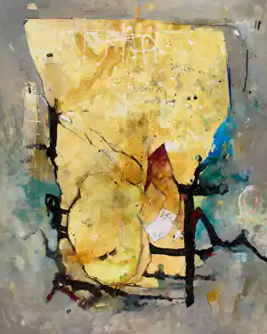 Beniti Cornelis - Acrylverf op doek: Compositie - 1999 verkauft für € 2825!