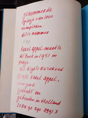 Karel Appel - Pepie en Jaco, genummerd! kopen? Bied vanaf 150!