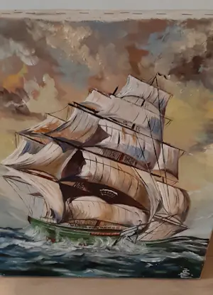 Niet of onleesbaar gesigneerd - Clipper op volle zee kopen? Bied vanaf 1!