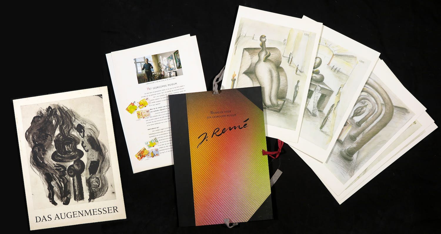 Jörg Remé - Lot van twee publicaties, waarvan één met litho's kopen? Bied vanaf 40!