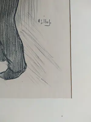 Henri Gabriel Ibels - (1867 - 1936) prent 'Mévisto - 'Le Café Concert' kopen? Bied vanaf 45!