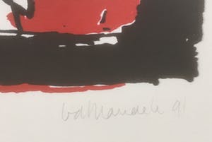 Marc Jonk - en 5 andere. Zeefdrukken. Thema liefde kopen? Bied vanaf 35!