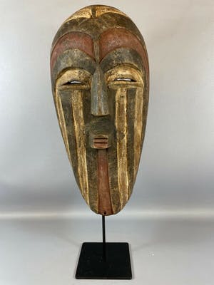 Songye - 210862 - Tribal used African Songye Kifwebe mask - Congo. kopen? Bied vanaf 45!