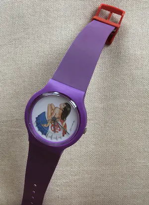 Mel Ramos - Kunst horloge Miss Chaos kopen? Bied vanaf 50!