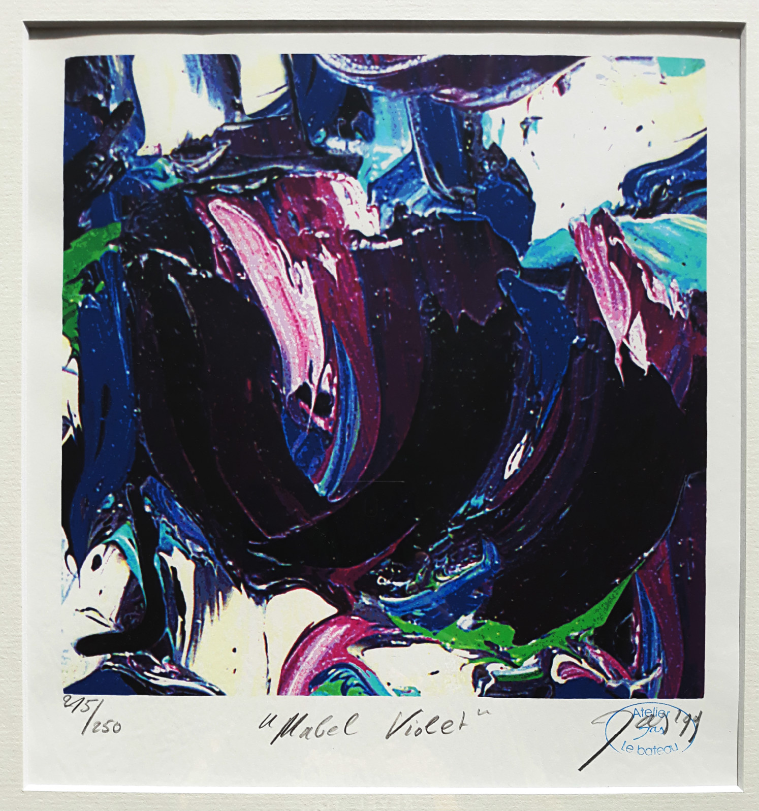 JAS - Mabel Violet, zeefdruk of giclee (mooi ingelijst) kopen? Bied vanaf 1!