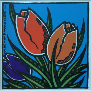 Buy Henk Schiffmacher - Tulpen | Lot van 2 zeefdrukken - ingelijst? Bid from 120!