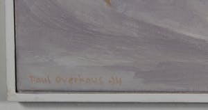 Paul Overhaus - Acryl op doek, Eenzaam - Ingelijst kopen? Bied vanaf 100!