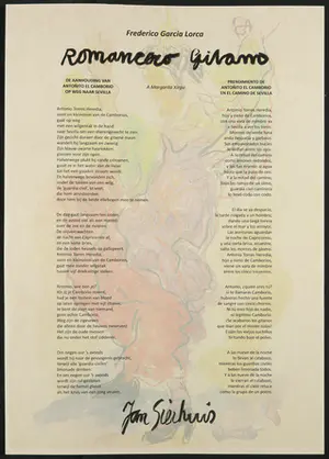 Jan Sierhuis - Giclée, Danseres, inclusief gedicht kopen? Bied vanaf 50!