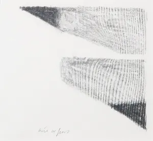 Arie de Groot - Potloodtekening, Zonder titel - Ingelijst kopen? Bied vanaf 70!