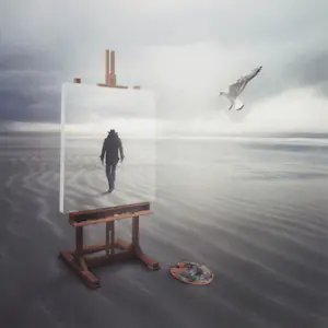 AcheterNiet of onleesbaar gesigneerd - 'Werk in uitvoering' (2017) van Sarolta Bàn (1982)? Enchérissez de 10!