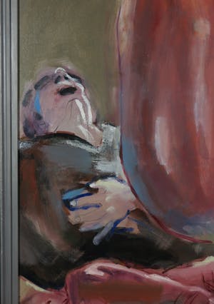 Niet of onleesbaar gesigneerd - Olieverf op doek, Tulp - Ingelijst (Zeer groot) kopen? Bied vanaf 1!