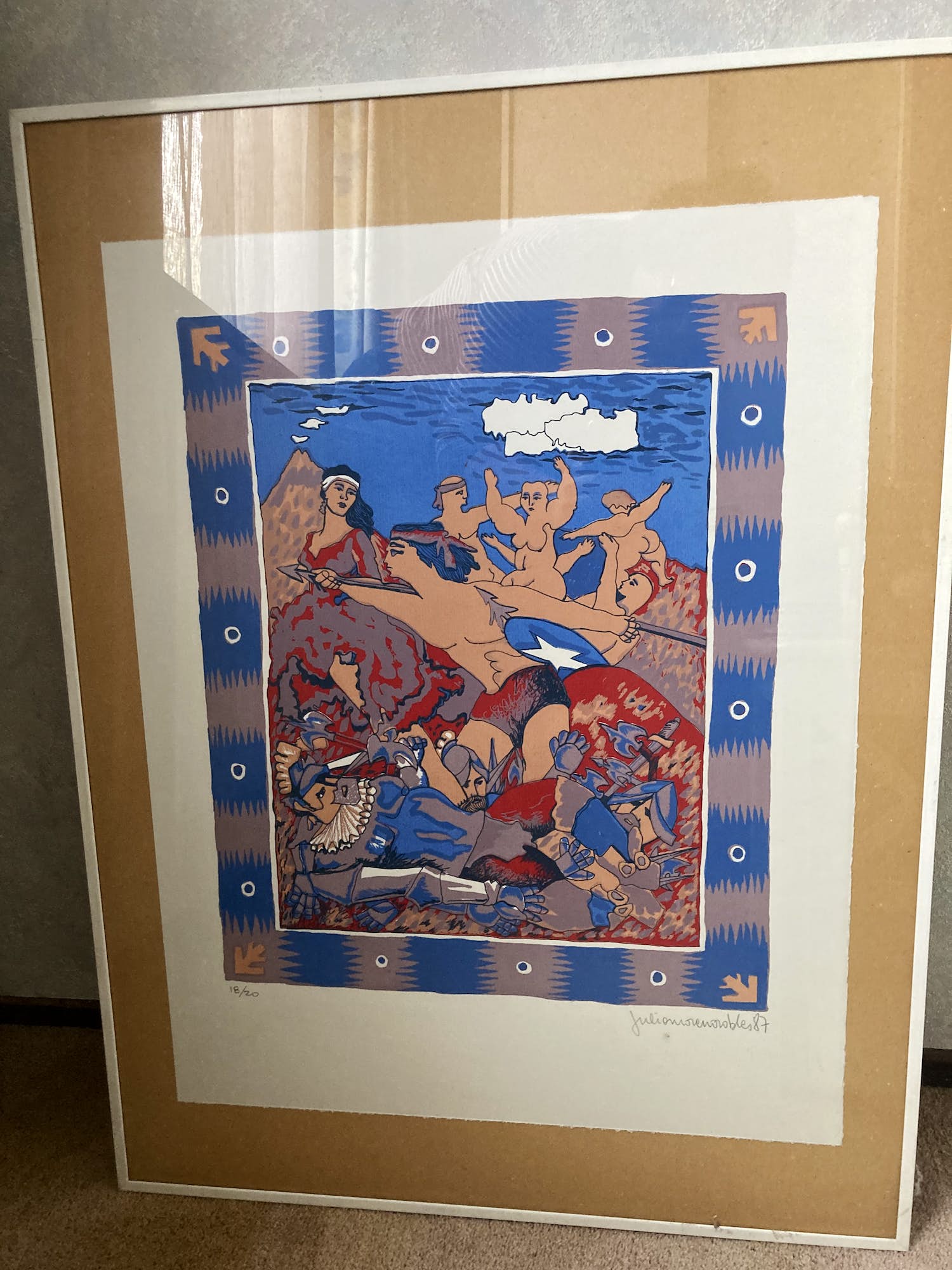 Julio Moreno Robles - Lithografie kopen? Bied vanaf 150!