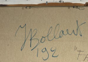 Jan Bollaert - Olieverf op doek, Face kopen? Bied vanaf 50!