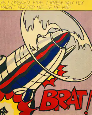 Roy Lichtenstein - As I opened fire - Stedelijk Museum Amsterdam verkauft für € 35!