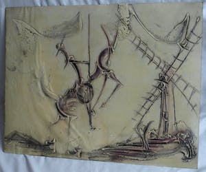 Niet of onleesbaar gesigneerd - Onduidelijke techniek… - “Don Quichot” kopen? Bied vanaf 1!