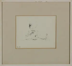 Coen Hennipman - Lot van 10 pentekeningen op papier kopen? Bied vanaf 20!