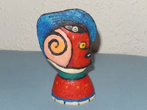 Clemens Briels - sculptuur/flessenstop kopen? Bied vanaf 25!