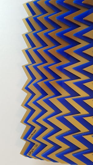 Gio Schiano - Blue and Gold 'Bolt in the Night' kopen? Bied vanaf 275!